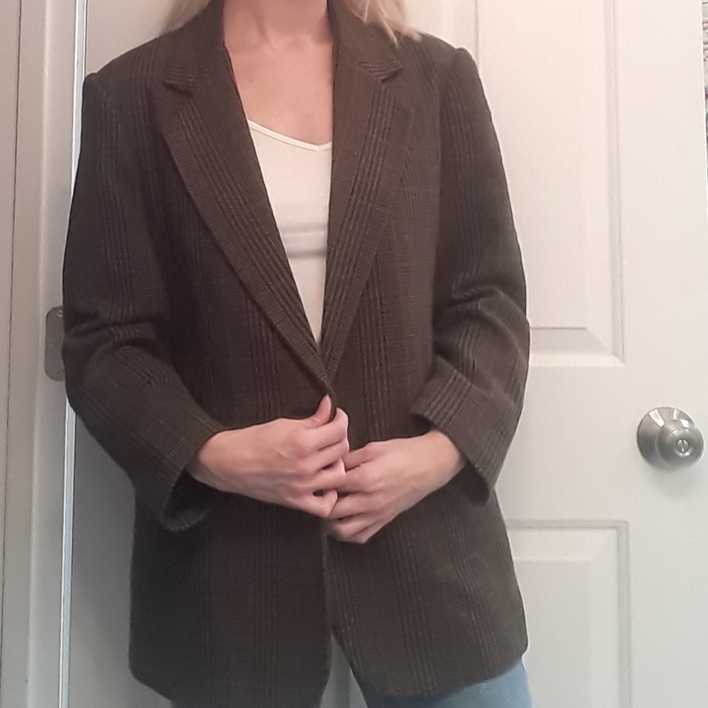 Womens vintage oversized blazer